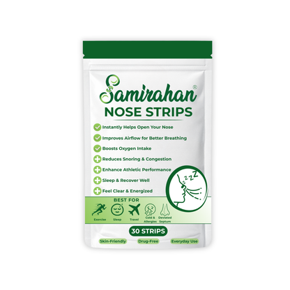 Samirahan Nose Strips Drug-Free Anti-Snore Support 30 Days Supply Samirahan Nosal Strip anti snore Australia premium brand online shop cheapest price Aussie complexion coloured quality breathing support improve nasal airflow deviated septum oxygen intake performance athlete boost sydney melbourne liverpool NSW Adelaide Hobart Brisbane Newcastle Gold Coast Perth